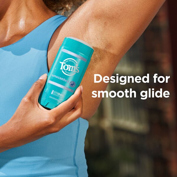 Tom's of Maine Deodorant, Unscented, 3.25 OZ
