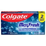 Colgate Max Fresh Whitening Anticavity Fluoride Toothpaste with Breath Strips, Cool Mint, thumbnail image