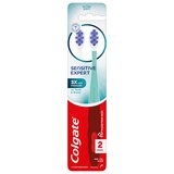 Colgate Sensitive Expert Toothbrush, Ultra Soft Bristle, 2 CT, thumbnail image 1 of 3