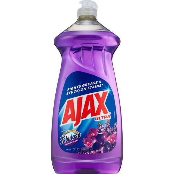 Ajax Charcoal & Citrus Dishwashing Liquid, 28 OZ