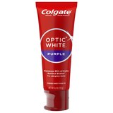 Colgate Optic White Purple Fresh Mint Toothpaste, 4.2 OZ, thumbnail image