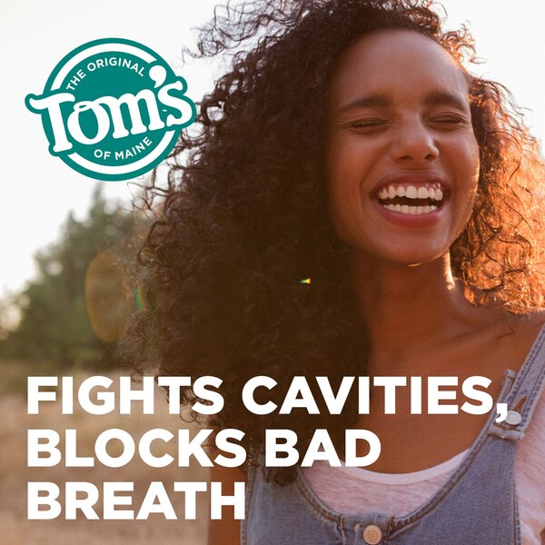 Tom's of Maine Wicked Fresh Fluoride Anticavity Toothpaste, Spearmint Ice, 4 OZ