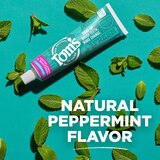 Tom's Of Maine Antiplaque and Whitening Fluoride-Free Natural Toothpaste, Peppermint, 5.5 OZ, thumbnail image