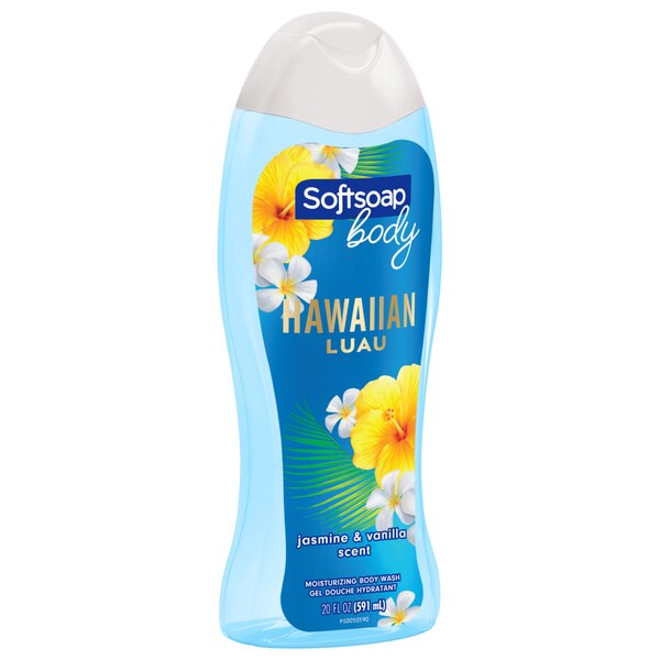 Softsoap Body Wash, Hawaiian Luau, 20 oz