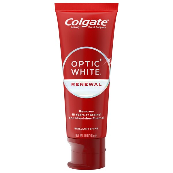 Colgate Optic White Renewal Brilliant Shine Toothpaste, 3 OZ