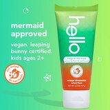 hello kids Magical Mermaid Anticavity Fluoride Toothpaste, Orange Dreamsicle Natural Flavor, Ages 2+, thumbnail image