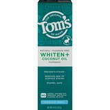 Toms Of Maine Whiten+ Coconut Oil Fluoride Free Toothpaste, Gentle Mint, 4 OZ, thumbnail image