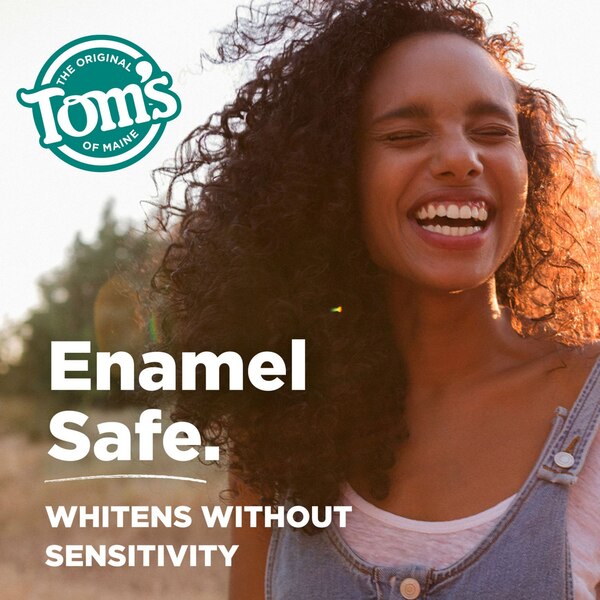Toms Of Maine Whiten+ Deep Clean Anticavity Toothpaste, Peppermint, 4 OZ