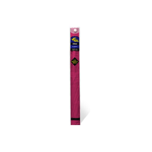 Weather Station Folding Automatic Oversize Umbrella, Assorted Colors