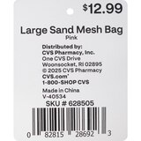 Sun & Sky Oversized Mesh Tote, Pink, thumbnail image