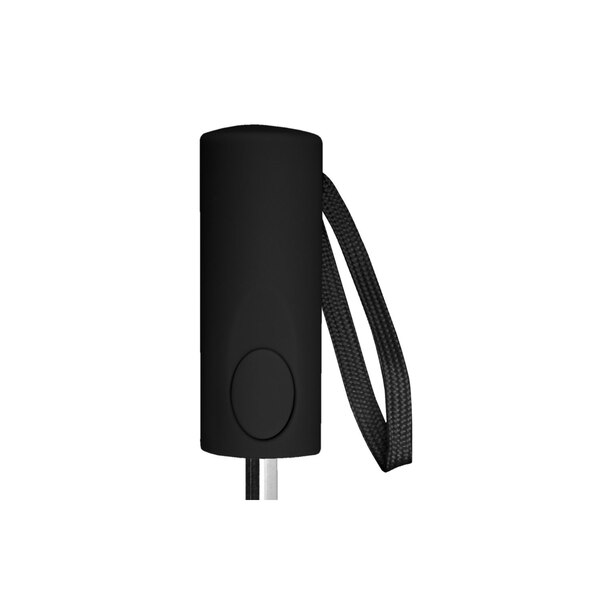 Weather Station Automatic Folding Two-Person Umbrella, Black