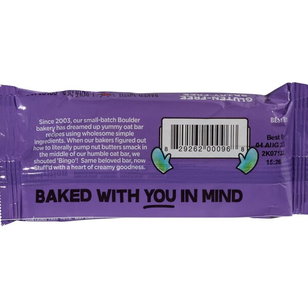 Bobo's Stuffed Chocolate Almond Butter Oat Bar, 2.5 oz