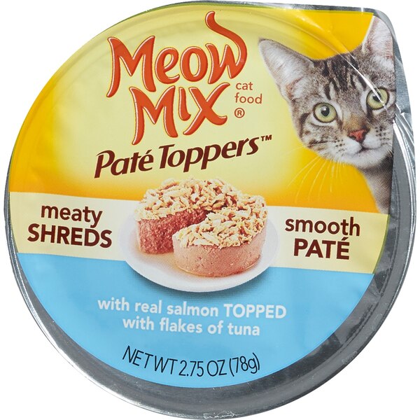 Meow Mix Pate Toppers, Seafood & Poultry