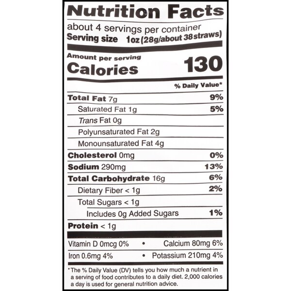 Sensible Portions Zesty Ranch Garden Veggie Straws, 4.25 oz