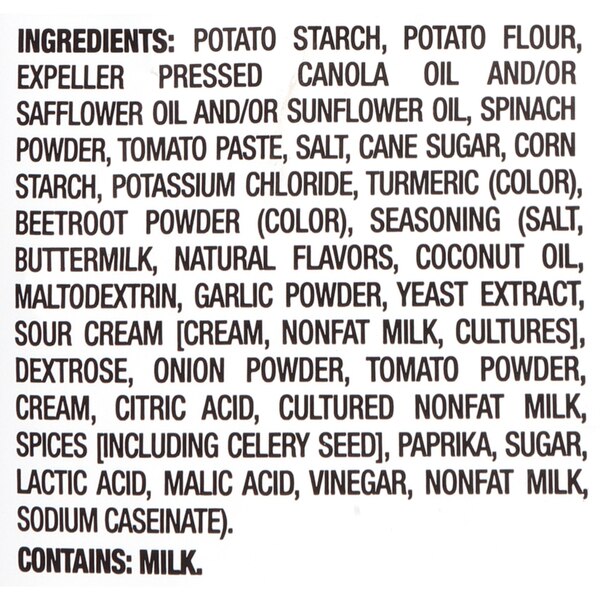 Sensible Portions Zesty Ranch Garden Veggie Straws, 4.25 oz