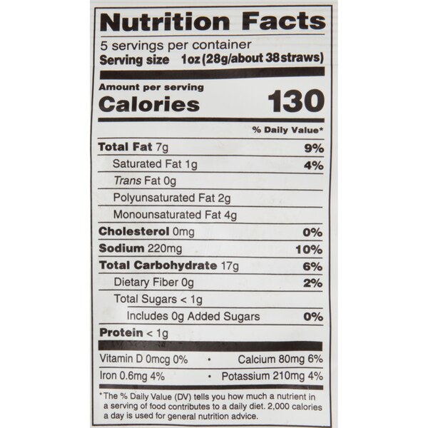 Sensible Portions Sea Salt Garden Veggie Straws, 5 oz