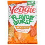 Garden Veggie Flavor Burst Nacho Cheese Tortilla Chips, 6 oz, thumbnail image