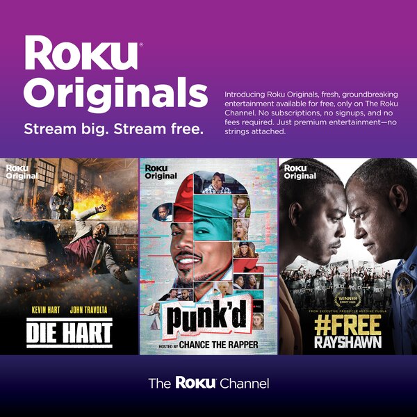 Roku Express HD Streaming Media Player with High Speed HDMI Cable and Simple Remote