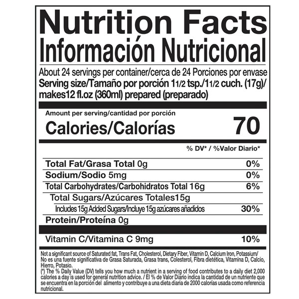 Zuko Powder Drink Mix, Strawberry, 14.1 OZ