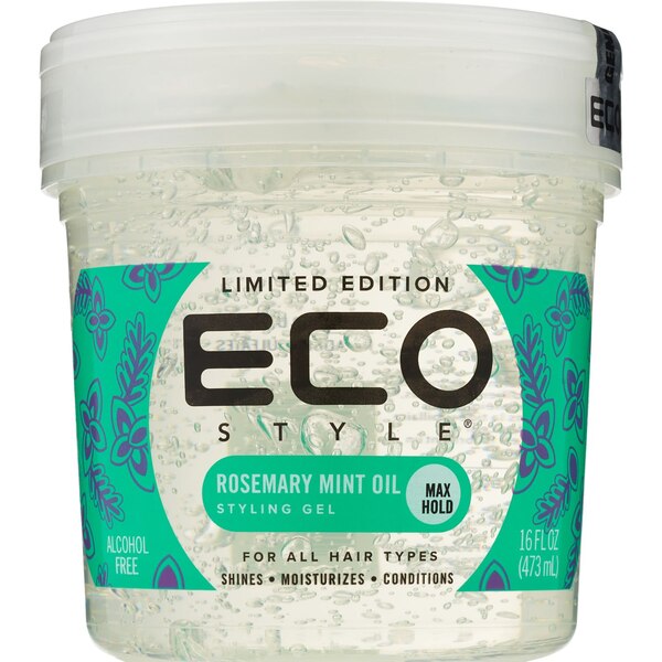 Eco Style Rosemary Mint Oil Styling Gel, 16 OZ