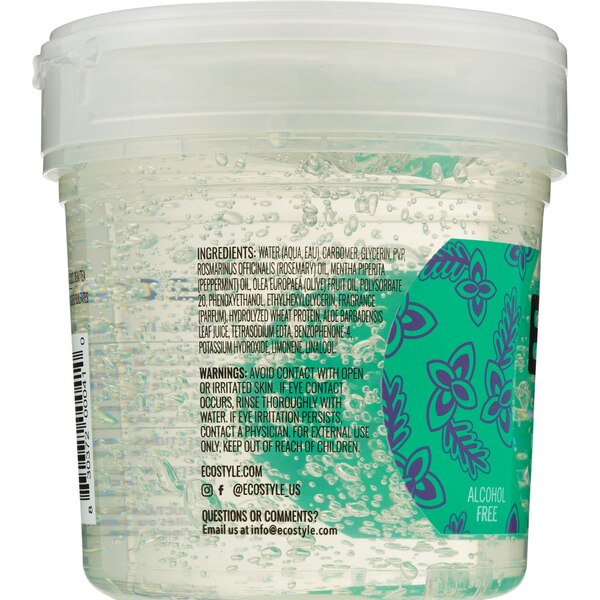 Eco Style Rosemary Mint Oil Styling Gel, 16 OZ