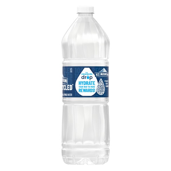 Ice Mountain 100% Natural Spring Water Plastic Bottle