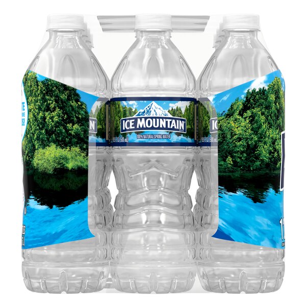 Ice Mountain Brand 100% Natural Spring Water, 12 ct,  16.9 oz