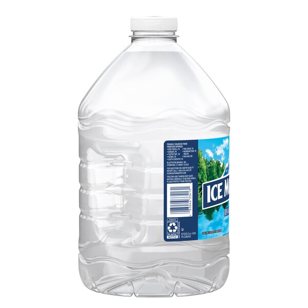 Ice Mountain 100% Natural Spring Water Plastic Jug, 101.4 oz