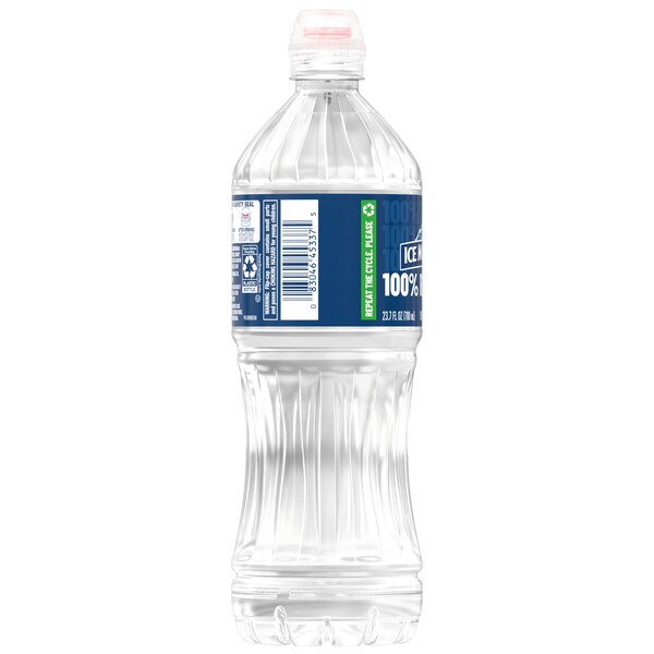 Ice Mountain 100% Natural Spring Water Plastic Bottle, 23.7 oz