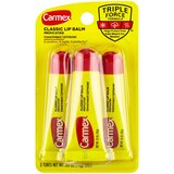 Carmex Classic Medicated Lip Balm, 3 0.35 OZ Tubes, thumbnail image