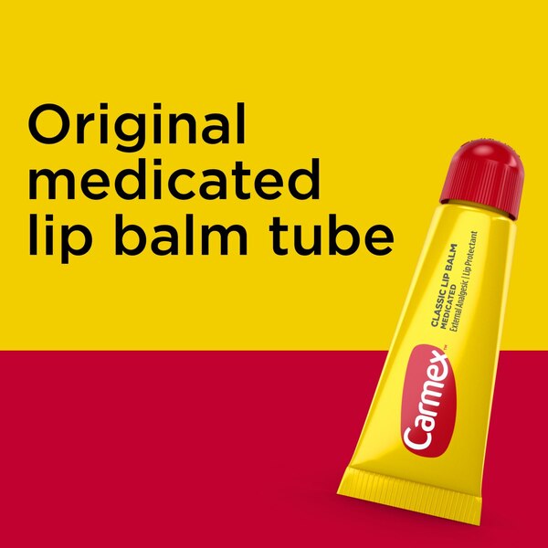 Carmex Classic Medicated Lip Balm, 3 0.35 OZ Tubes