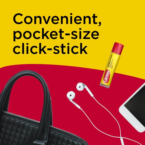 Carmex Classic Medicated Lip Balm, 3 0.15 OZ Sticks