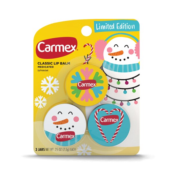 Carmex Classic Medicated Lip Balm Jars