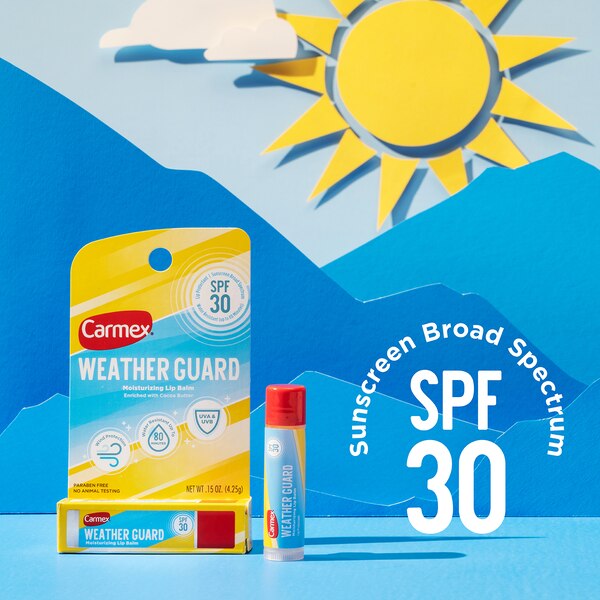 Carmex Weather Guard + SPF 30, 0.15 OZ
