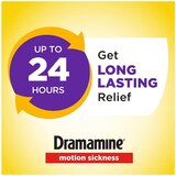 Dramamine, All Day Motion Sickness Relief Chewable Tablets, Raspberry Cream, 12 CT, thumbnail image
