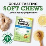 Advanced Herbals Ginger Chews, Nausea Relief Soft Chews Lemon-Honey-Ginger, 20 CT, thumbnail image