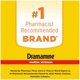 Dramamine Motion Sickness Less Drowsy Tablets, 8 CT, thumbnail image