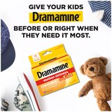 Dramamine Chewable Motion Sickness Relief for Kids, Grape, 8 CT, thumbnail image