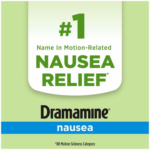 Dramamine Nausea Relief Tablets, 10 CT