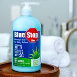 Clavel Blue Stop Max Massage Gel, 16 OZ, thumbnail image