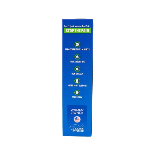 Blue Stop Max Roll-On Pain Reliever, 3 OZ