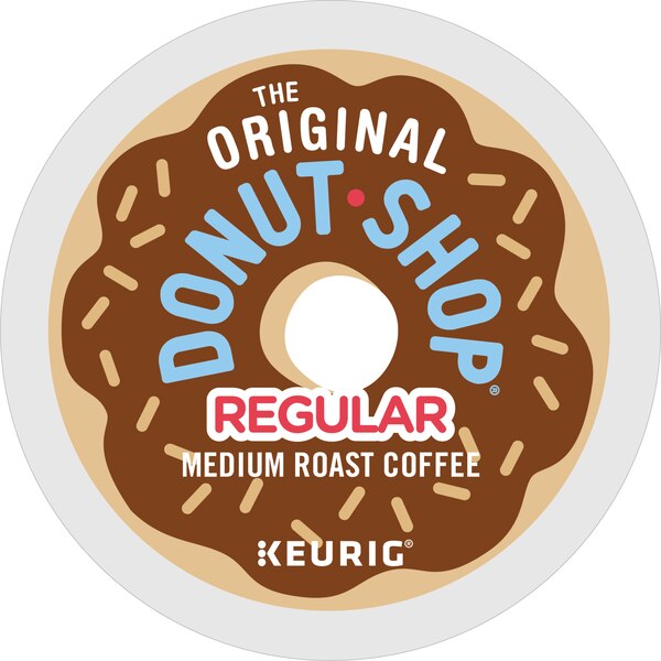The Original Donut Shop Regular Medium Roast Coffee Keurig K-Cup Pods, 24 CT