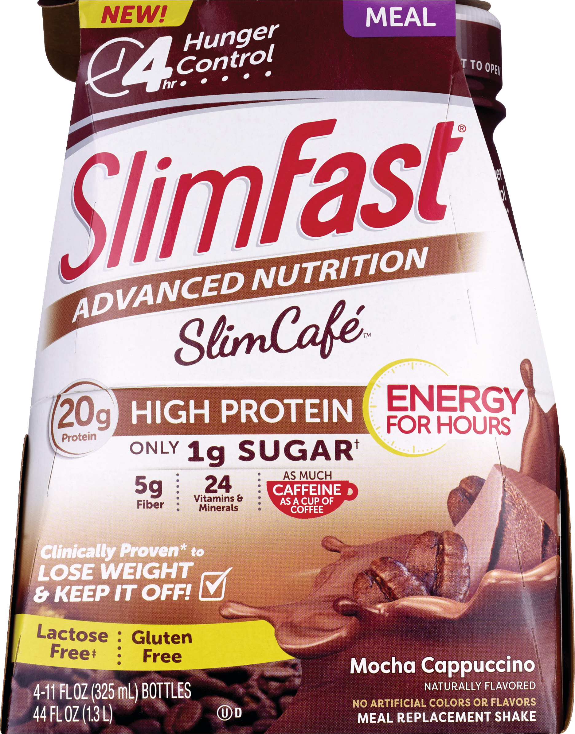 Slimfast Advanced Nutrition Meal Replacement, 4 Pack