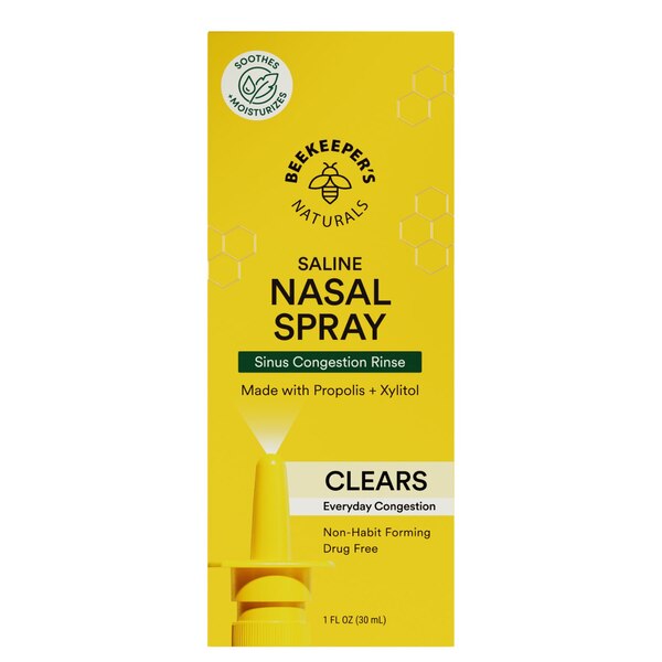 Beekeeper's Naturals Propolis Nasal Spray, 1 OZ