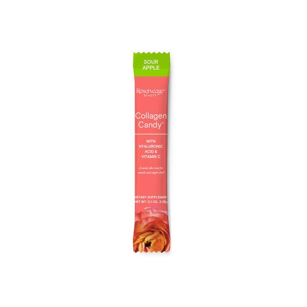 Reserveage Sour Apple Collagen Candy Sticks, 20CT