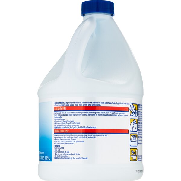 Top Job Bleach, Original, 64 OZ
