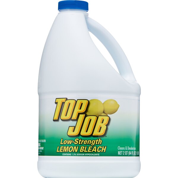 Top Job Bleach, Lemon, 64 OZ