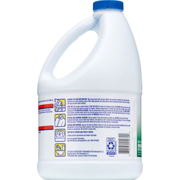 Top Job Bleach, Lemon, 64 OZ