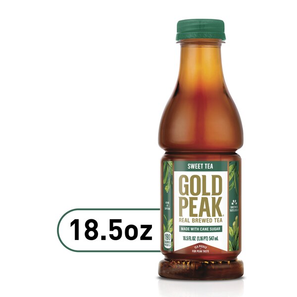 Gold Peak Sweetened Black Iced Tea Drink, 18.5 OZ