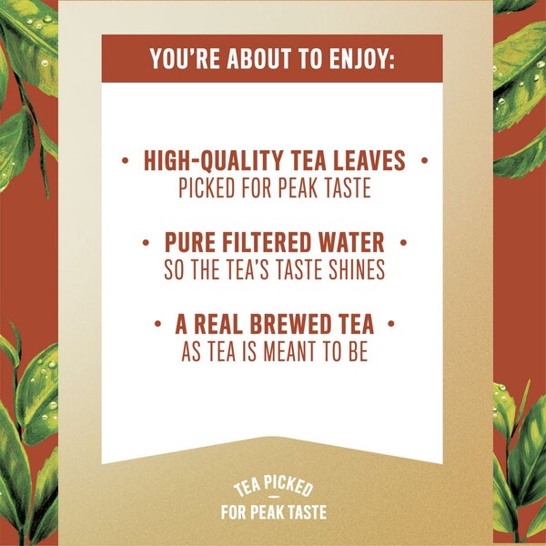 Gold Peak Unsweetened Black Tea Bottle, 18.5 fl oz